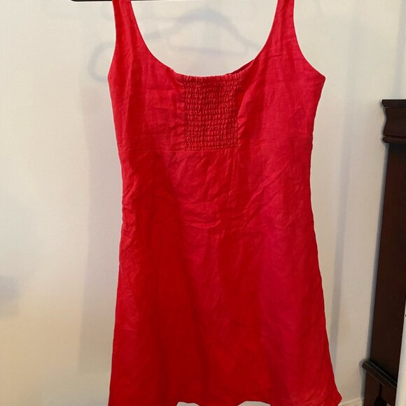 Red Mini Dress - Picture 2 of 2